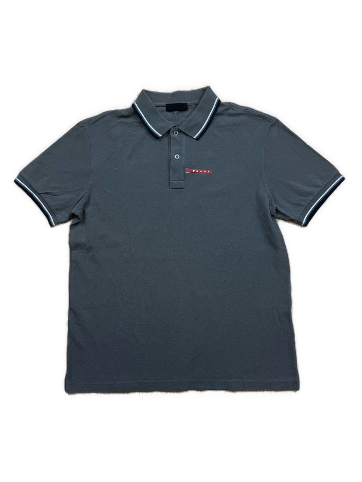 grey Prada polo {M}