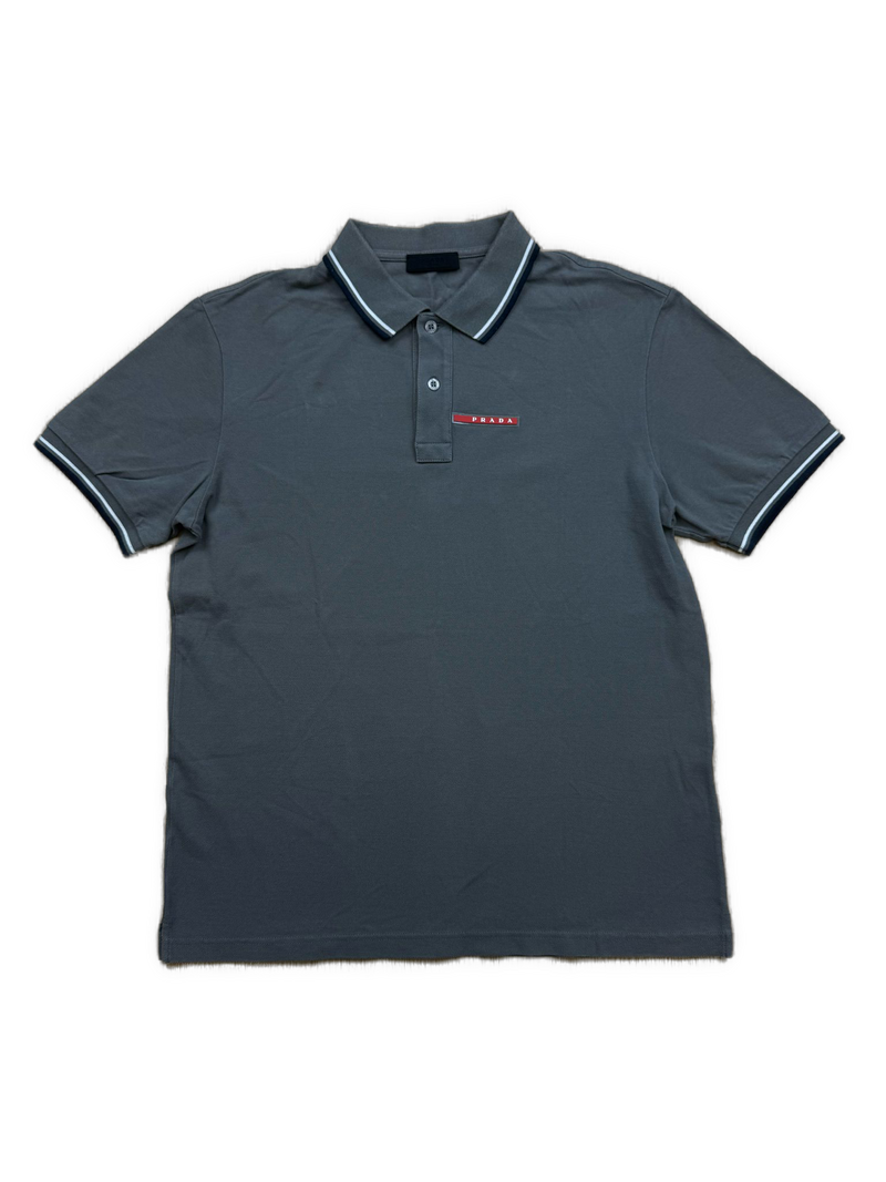 grey Prada polo {M}