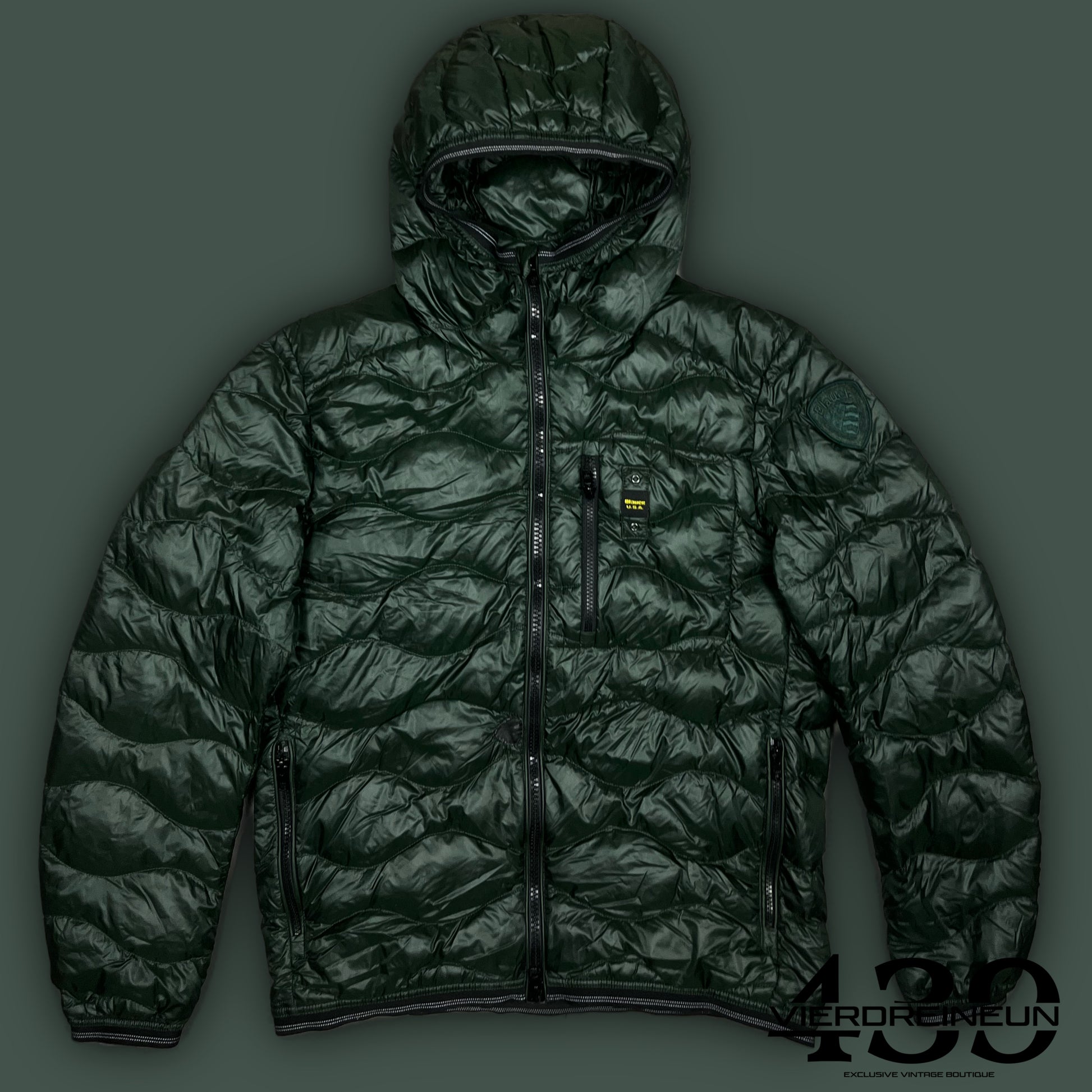 green Blauer winterjacket {L}