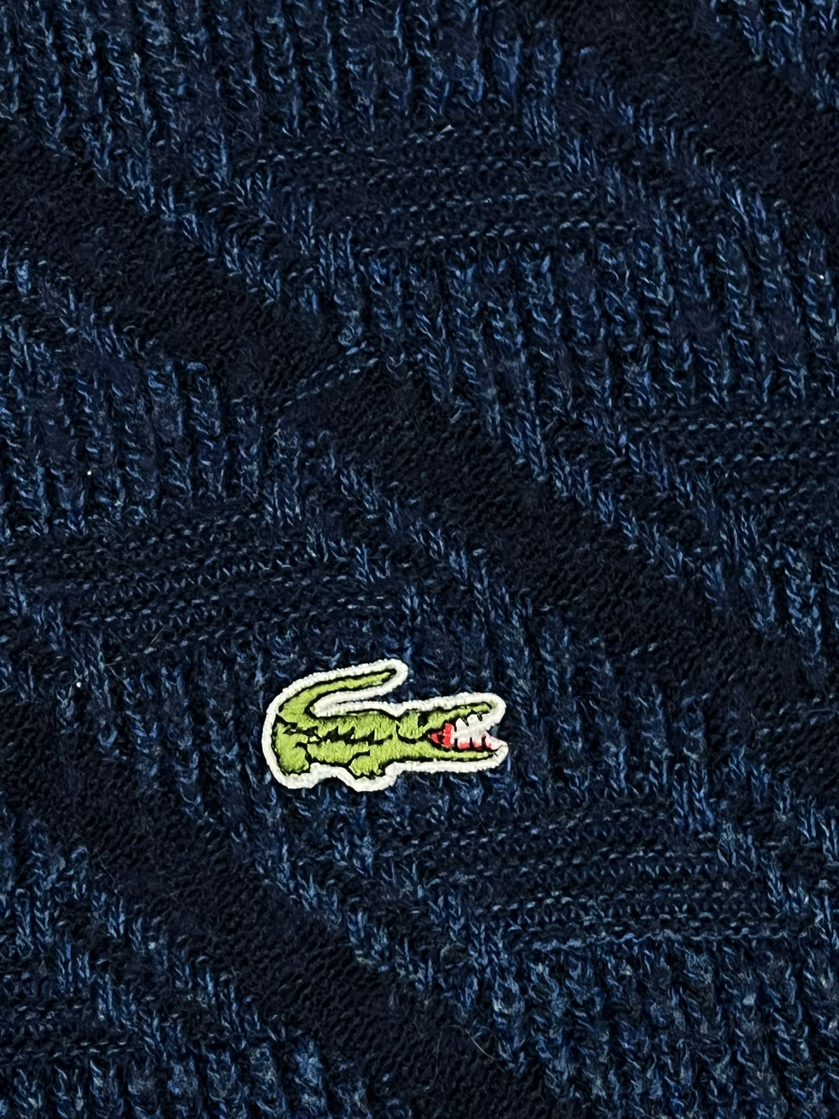 vintage Lacoste knittedsweater {M}