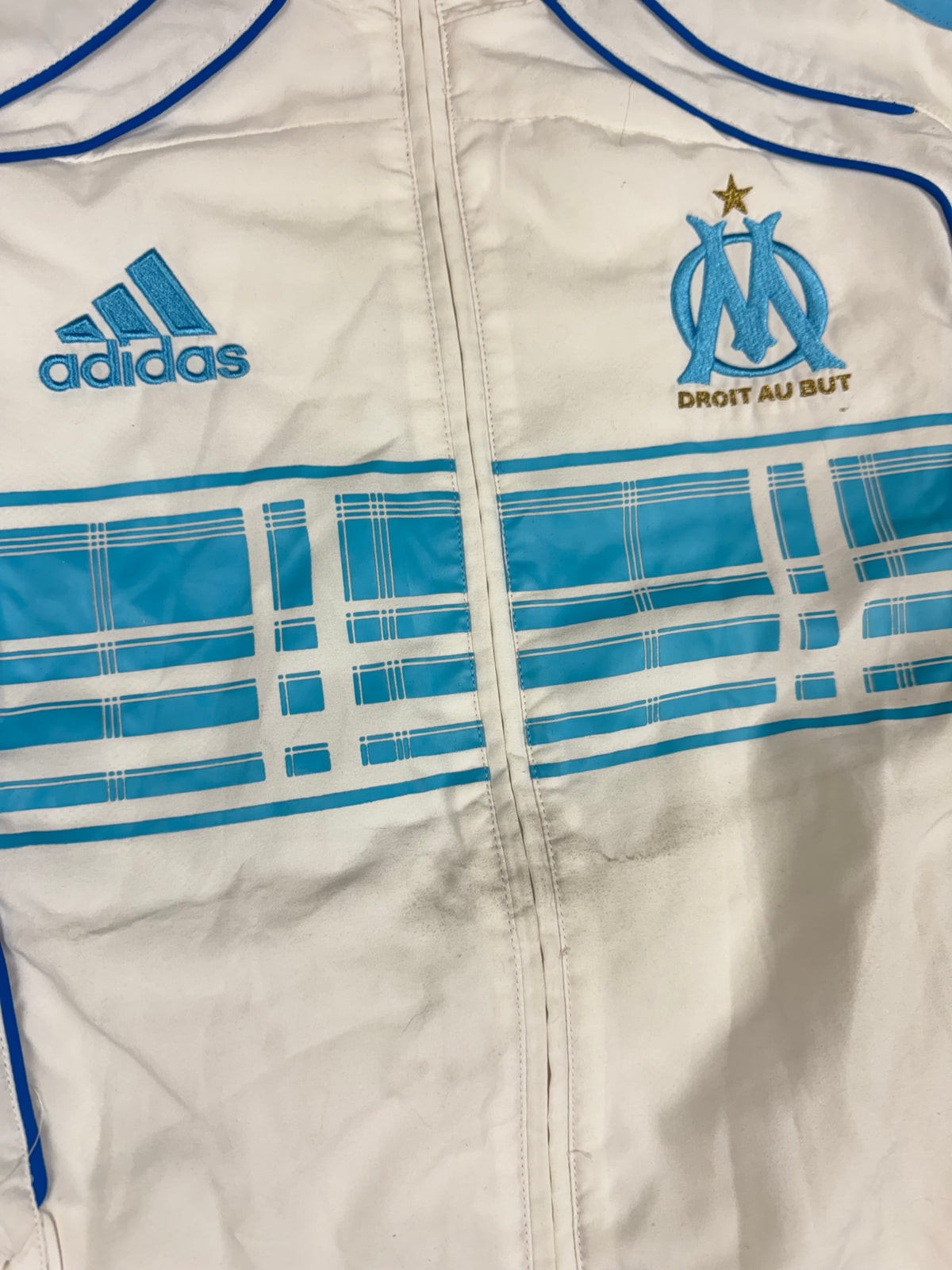 vintage Adidas Olympique Marseille tracksuit {S}