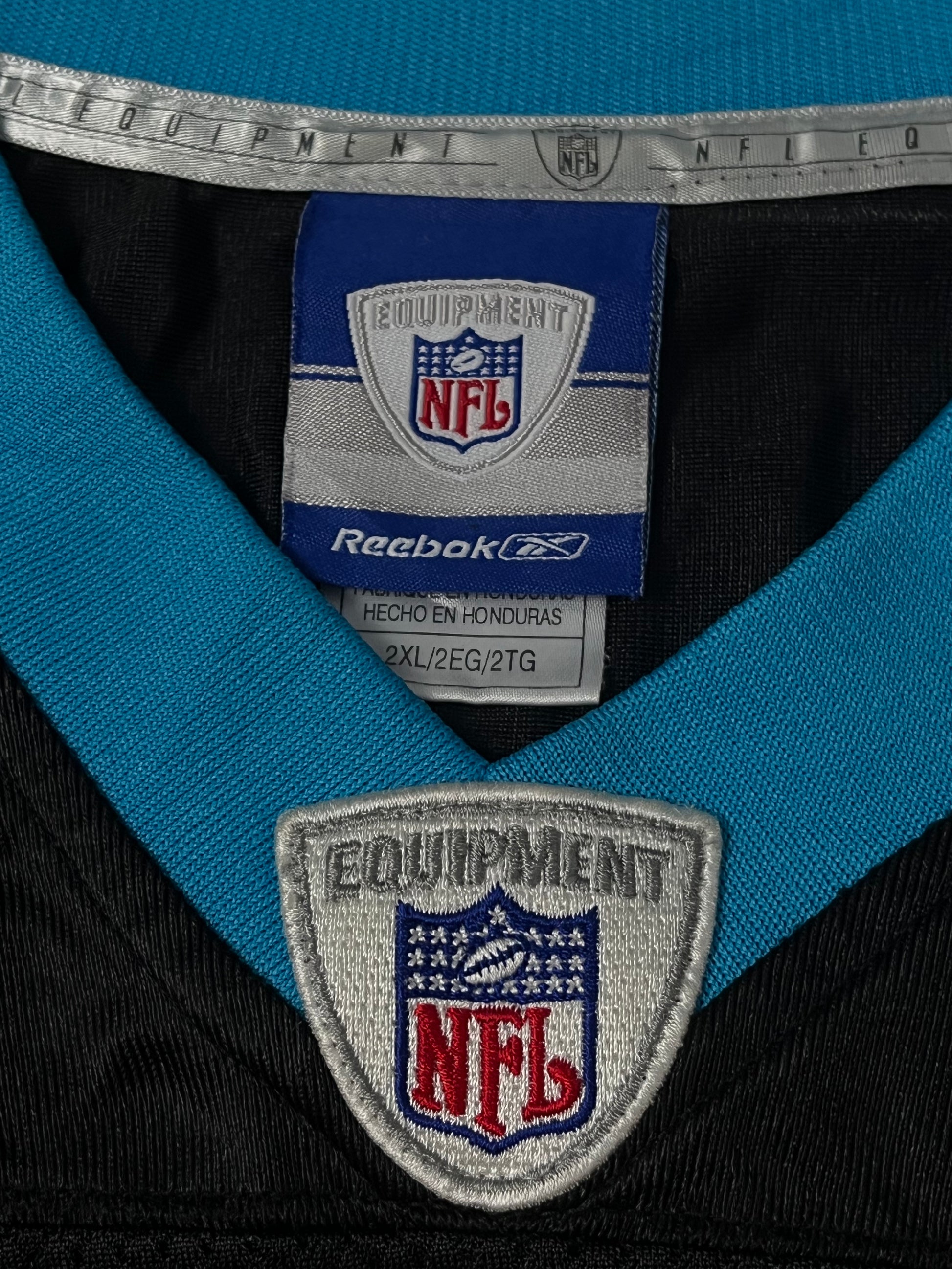 vintage Reebok PANTHERS JOHNSON19 Americanfootball jersey NFL {XXL}