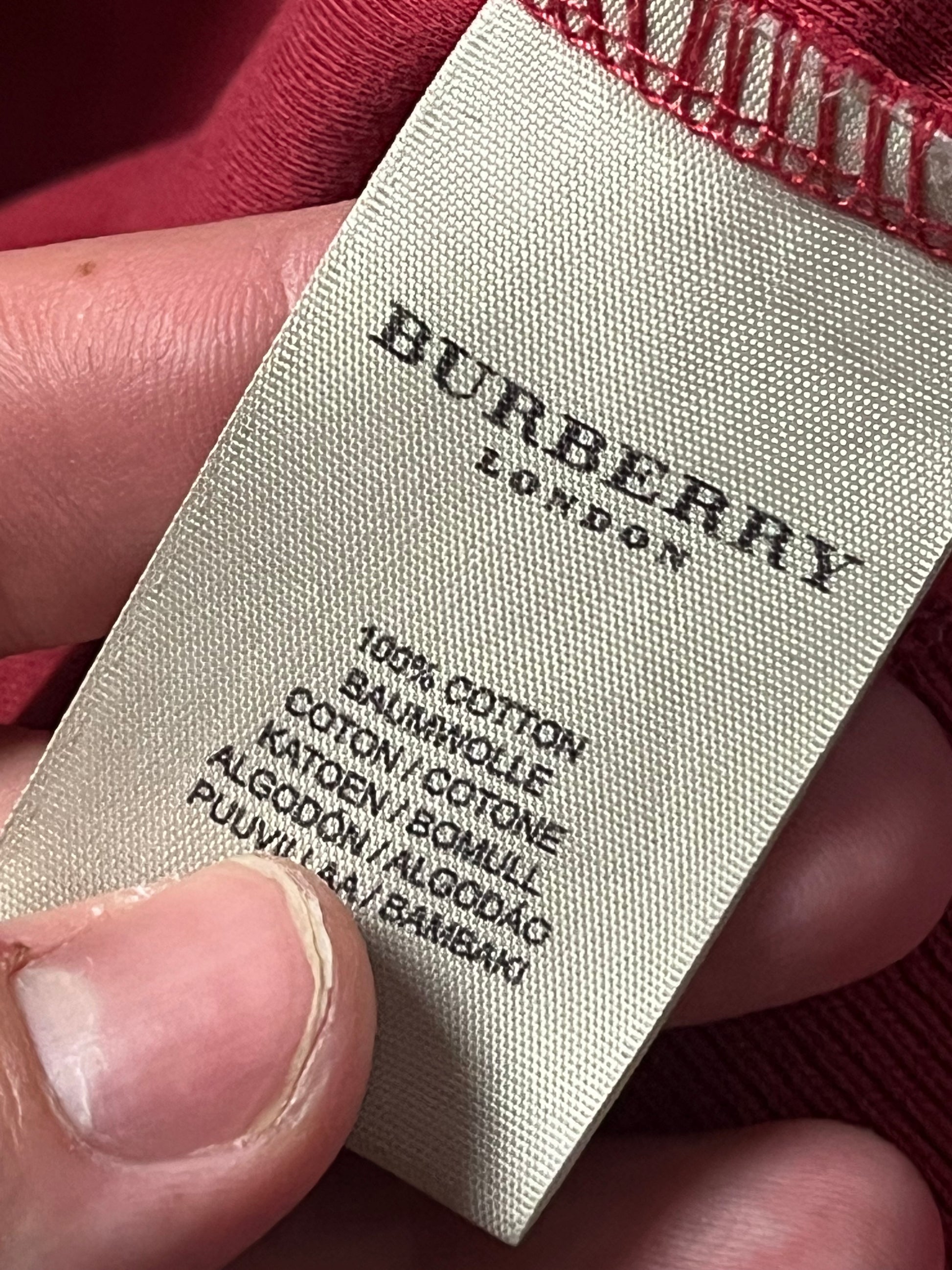 vintage Burberry sweatjacket {XL}