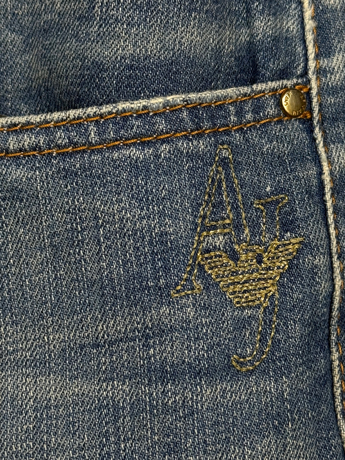 vintage Armani jeans {S}