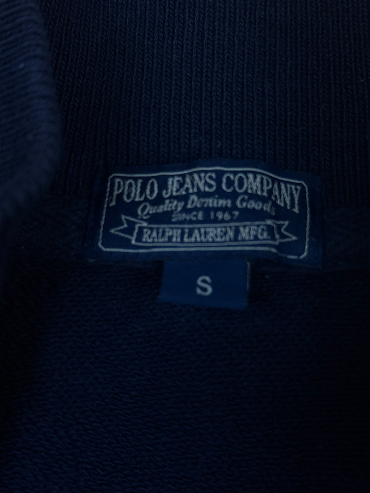 vintage Polo Ralph Lauren Jeans sweatjacket {M}