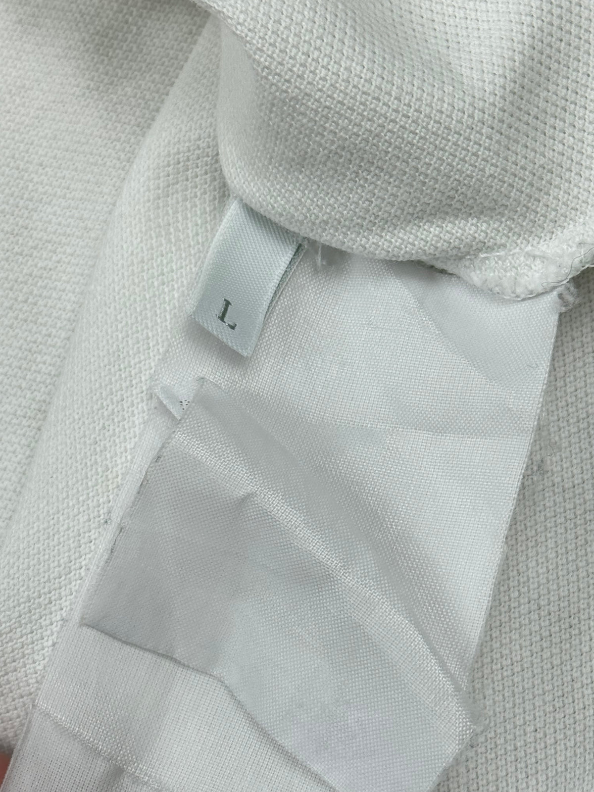 vintage white Prada polo long {L}