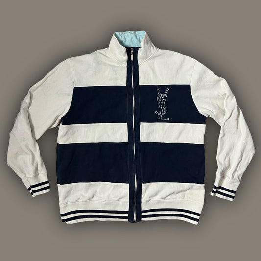 vintage Yves Saint Laurent sweatjacket {L}