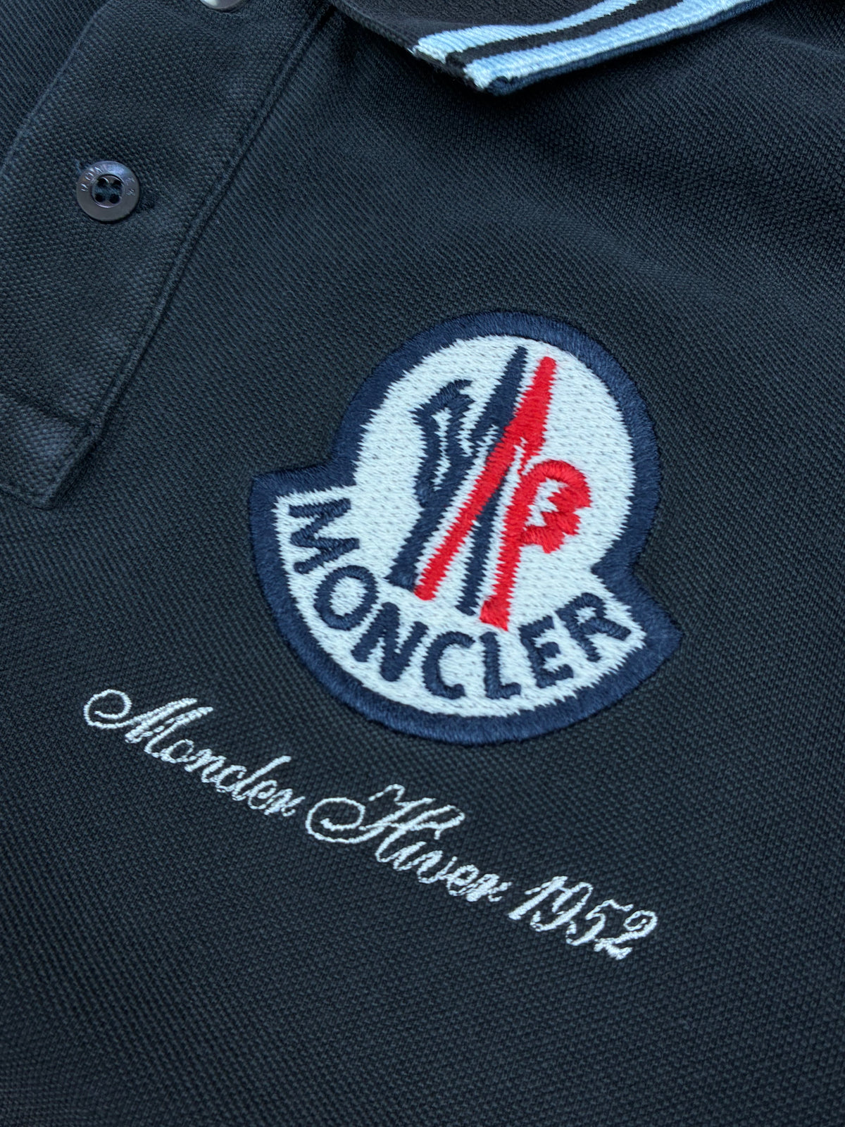 vintage Moncler polo long {S}