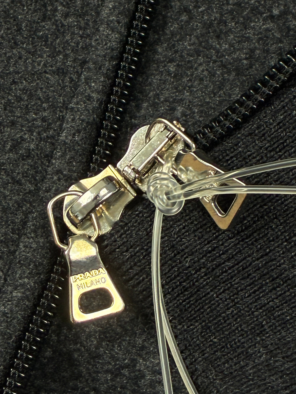 vintage Prada sweatjacket DSWT {XL}