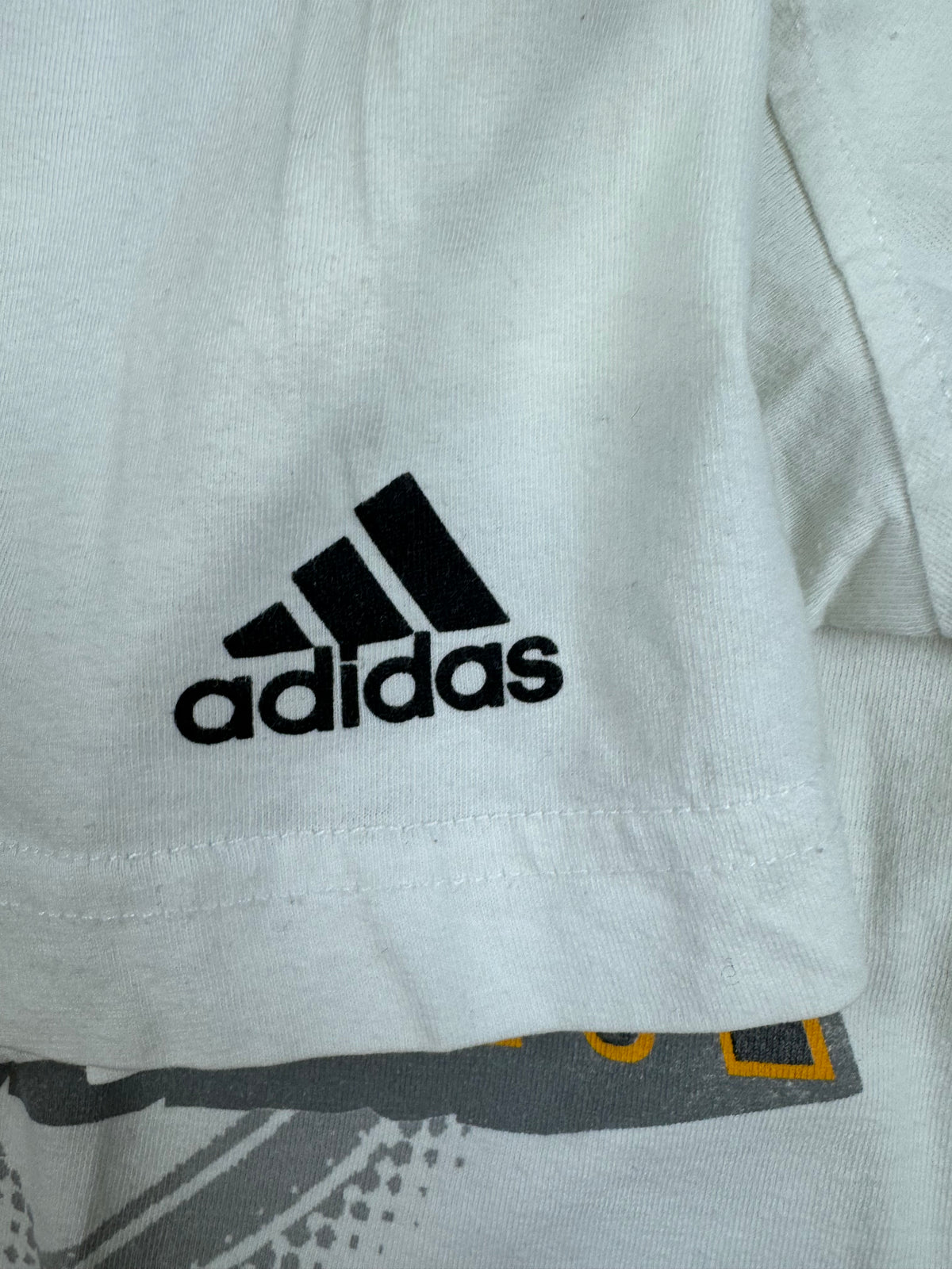 vintage Adidas Real Madrid BECKHAM t-shirt {S}