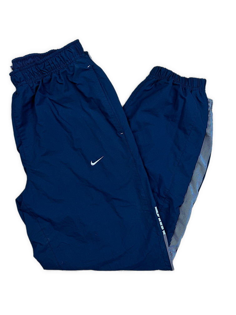 vintage navyblue Nike trackpants {L}
