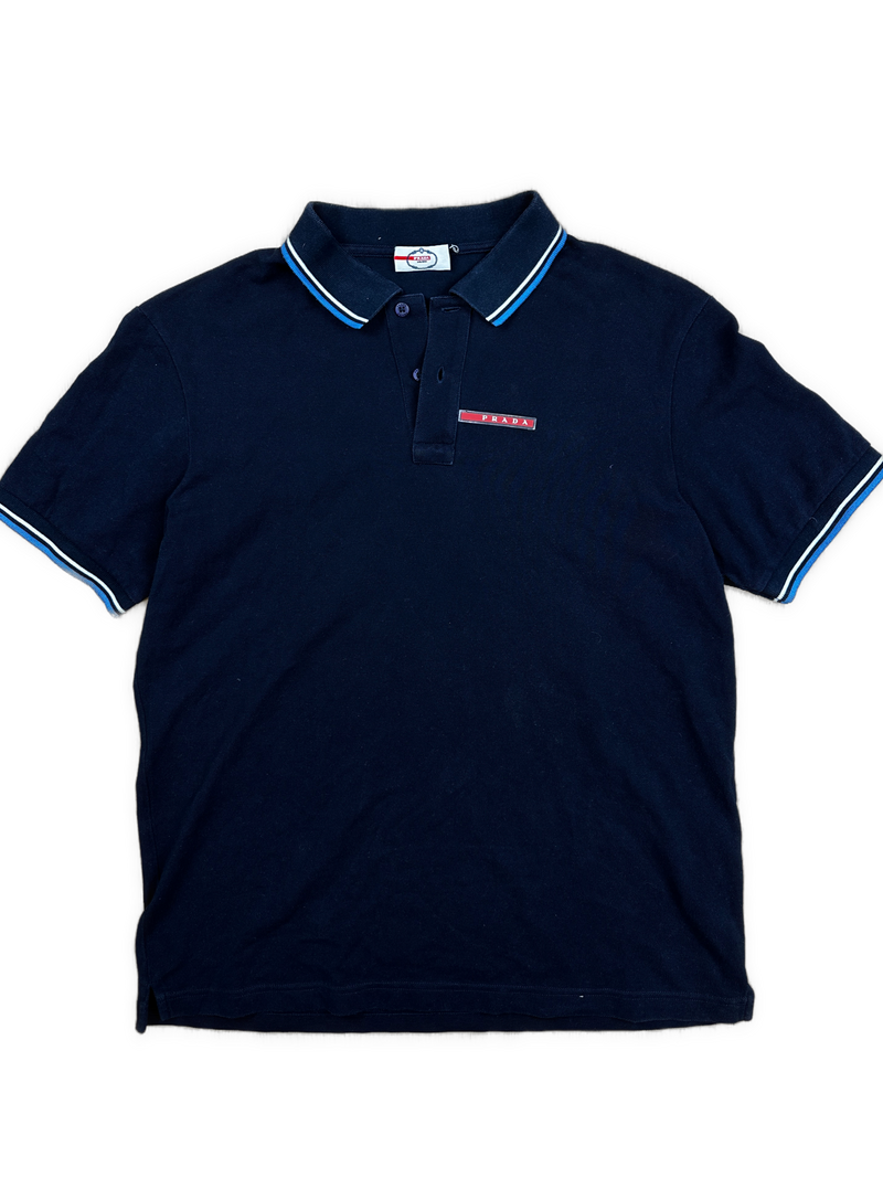navyblue Prada polo {L}