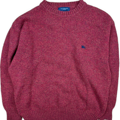 vintage Burberry knittedsweater {S}