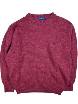 vintage Burberry knittedsweater {S}