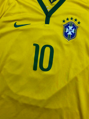 vintage Nike Brasil NEYMAR10 home jersey {XS}