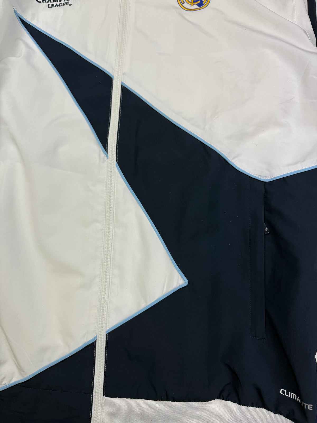 vintage Adidas Real Madrid windbreaker {L}