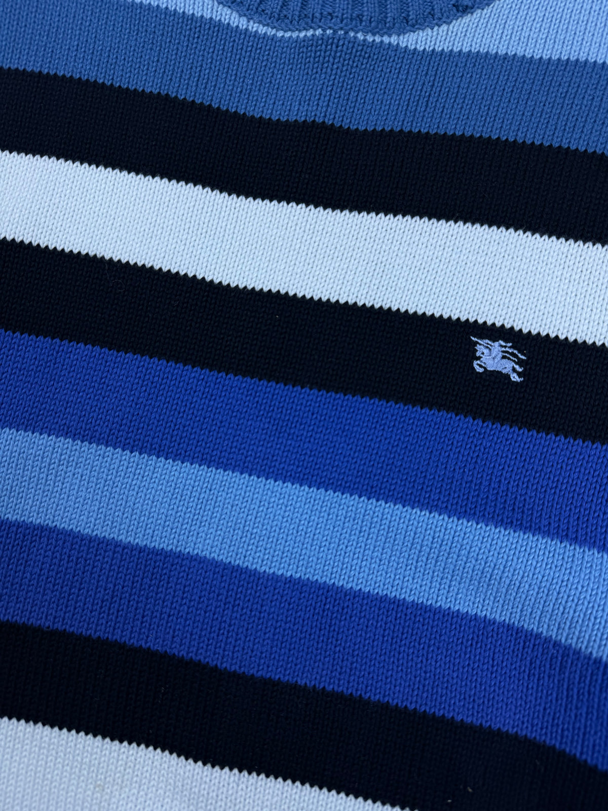 vintage Burberry knittedsweater {L}
