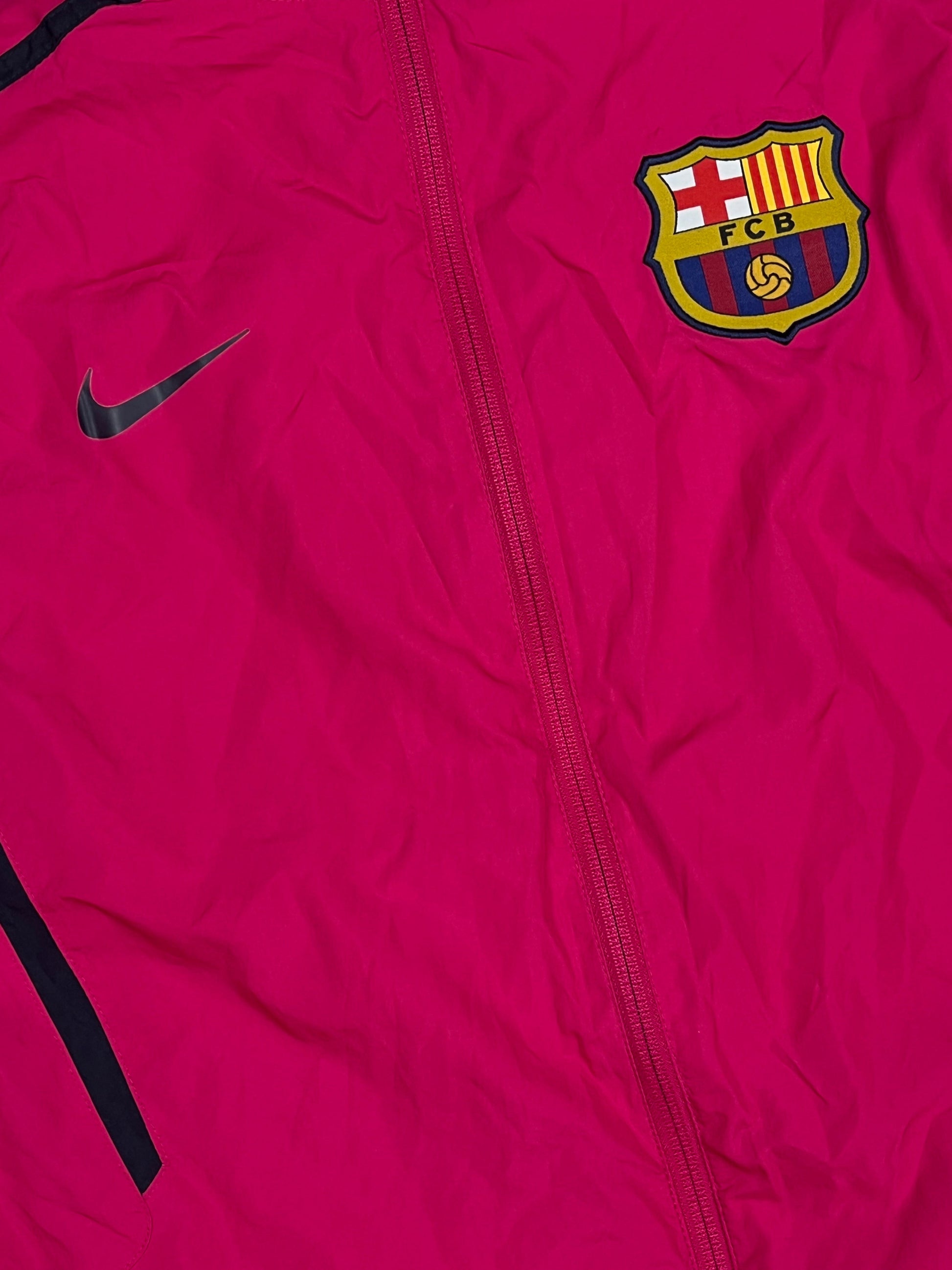 vintage Nike Fc Barcelona windbreaker {XS}