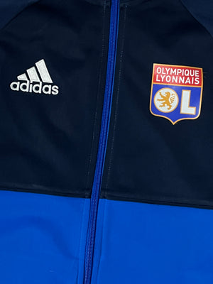 vintage Adidas Olympique Lyon trackjacket {M}