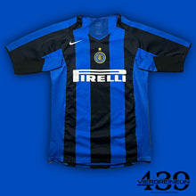 Load image into Gallery viewer, vintage Nike Inter Milan 2004-2005 home jersey {S}
