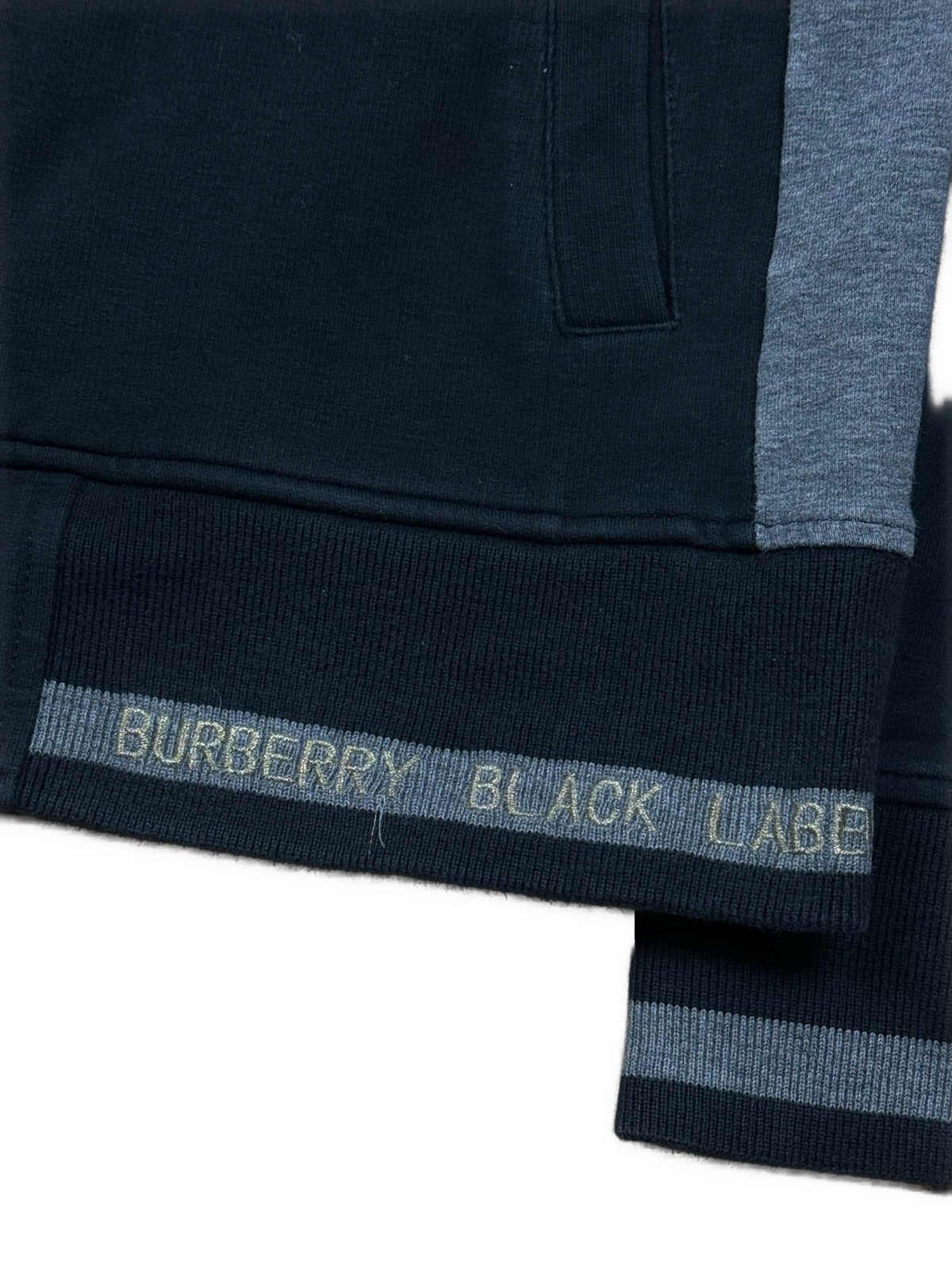 vintage Burberry Black Label sweatjacket {S}