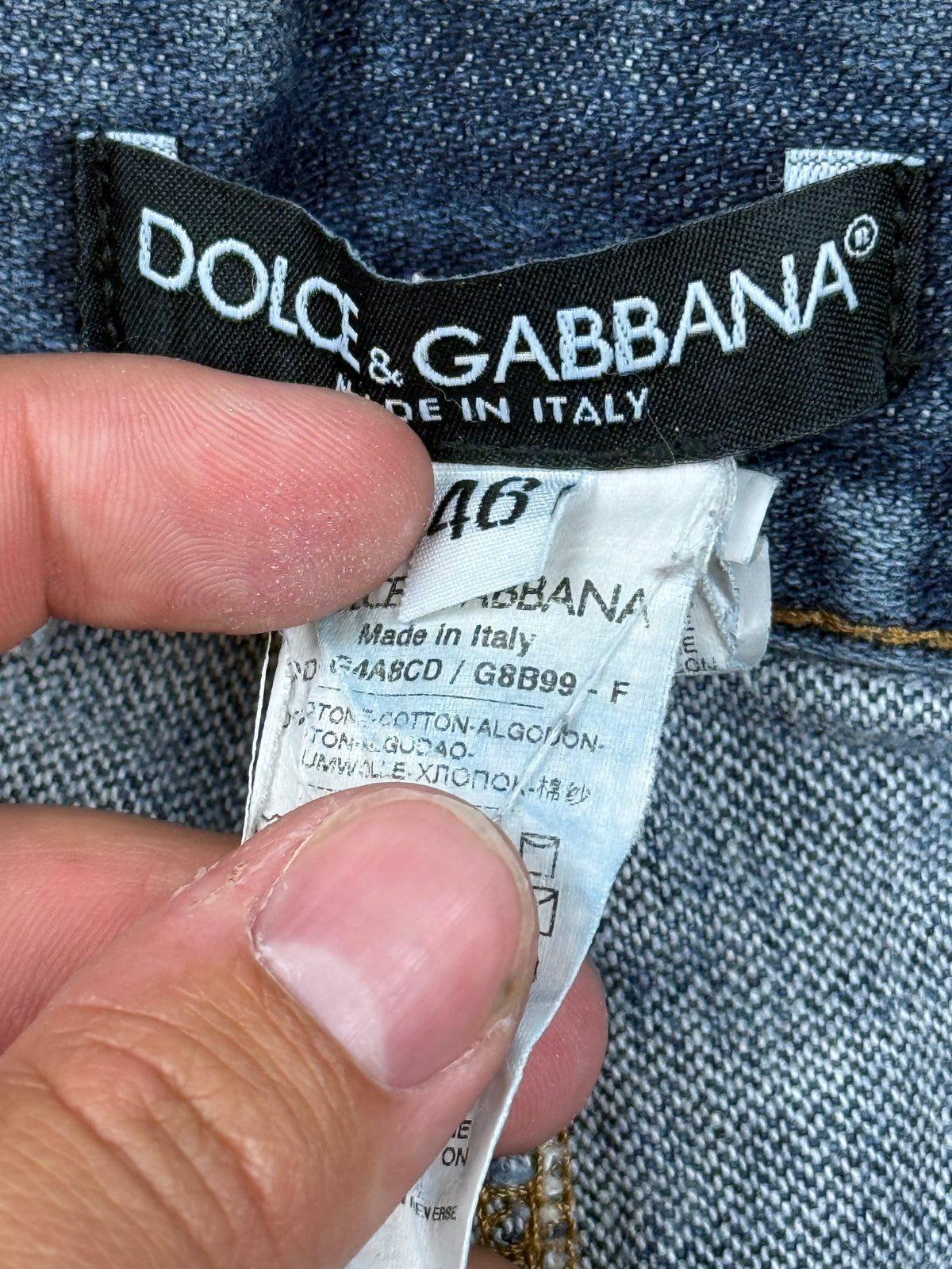 vintage Dolce & Gabbana jeans