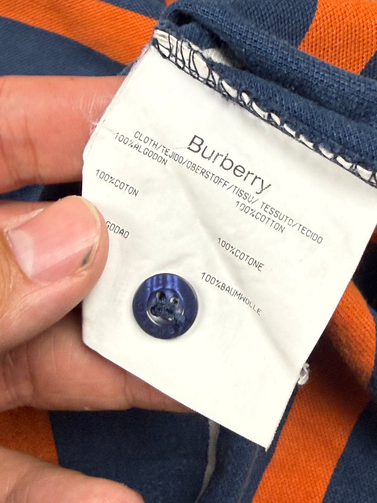 vintage Burberry polo