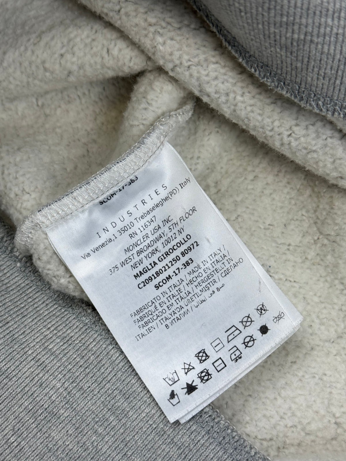 grey Moncler sweater {M}