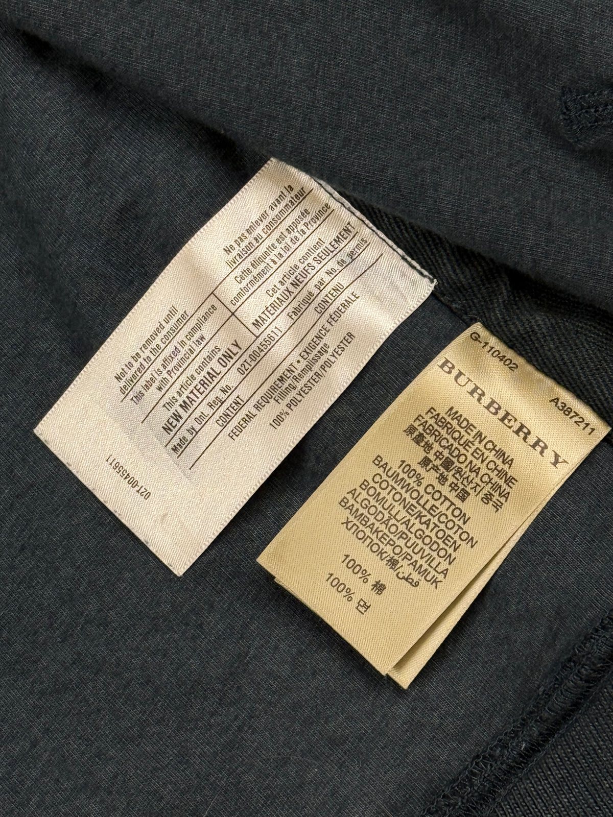vintage Burberry sweatjacket {XL}