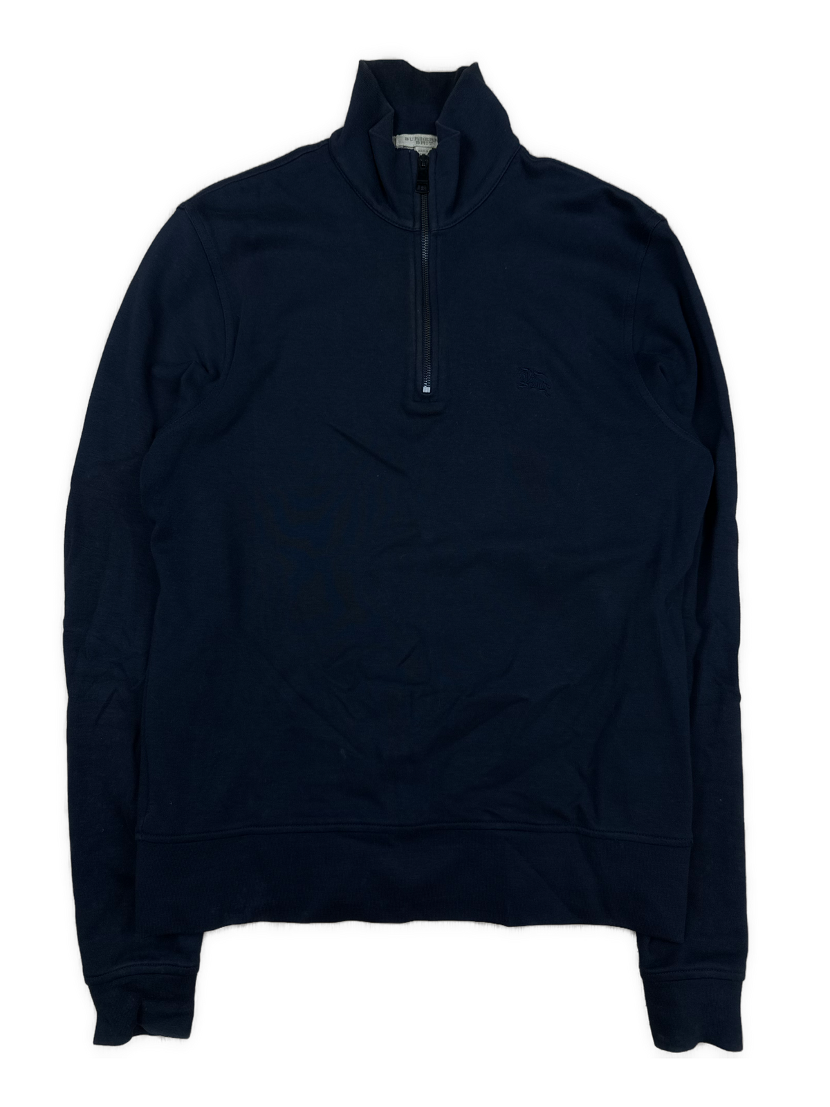 vintage Burberry quarterzip {M}