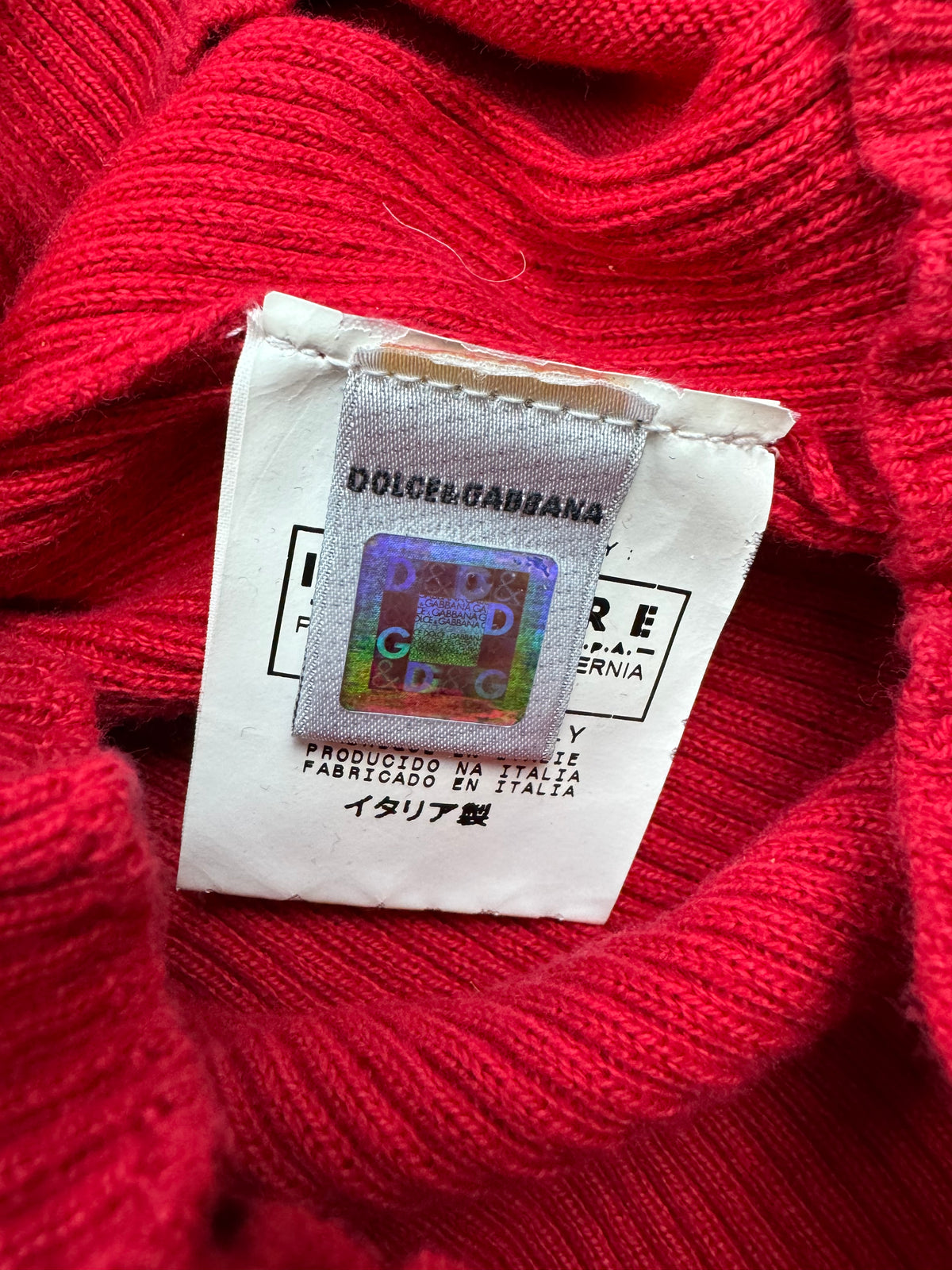 vintage Dolce & Gabbana knittedsweater {M}