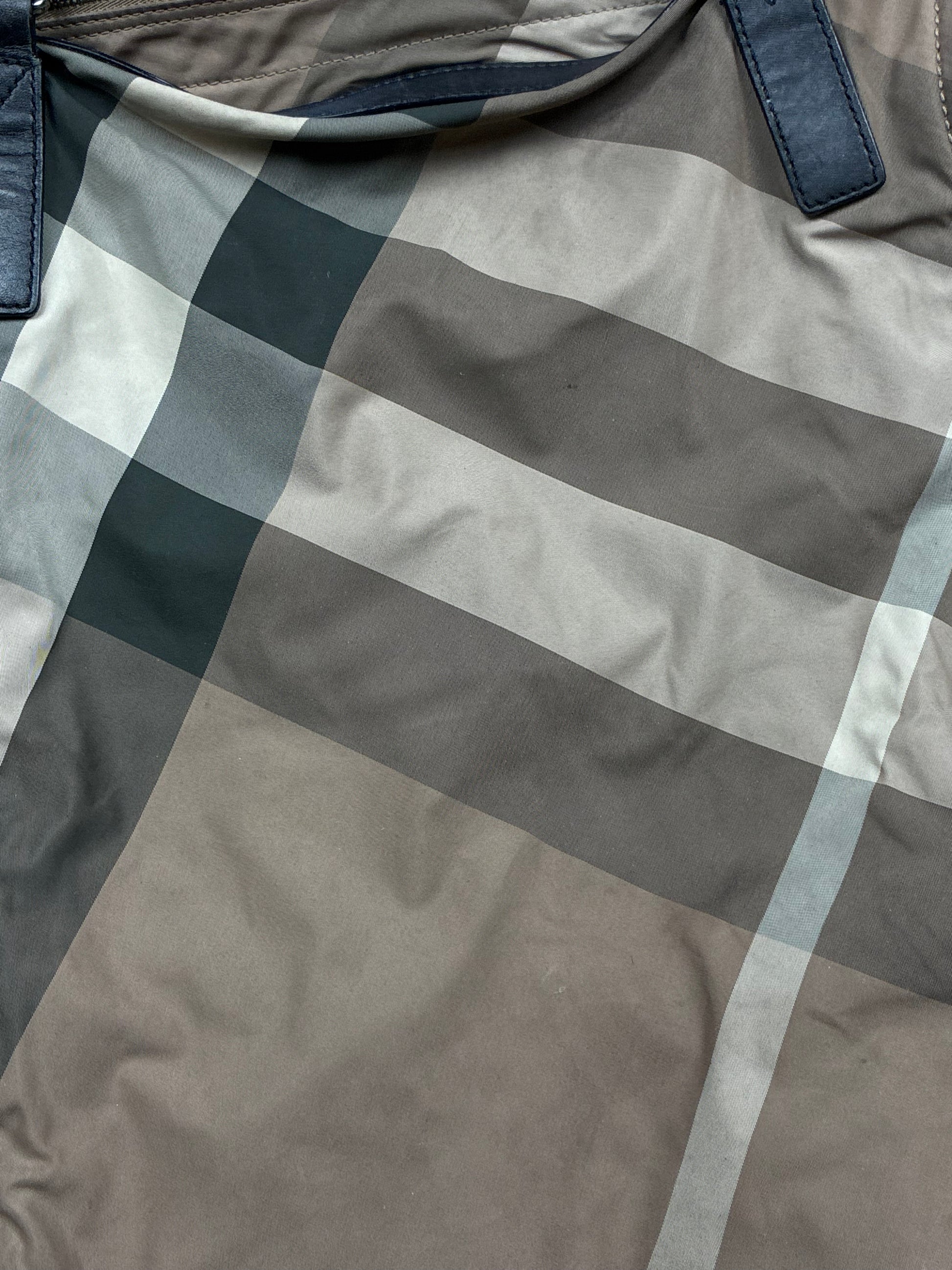 vintage Burberry shopper