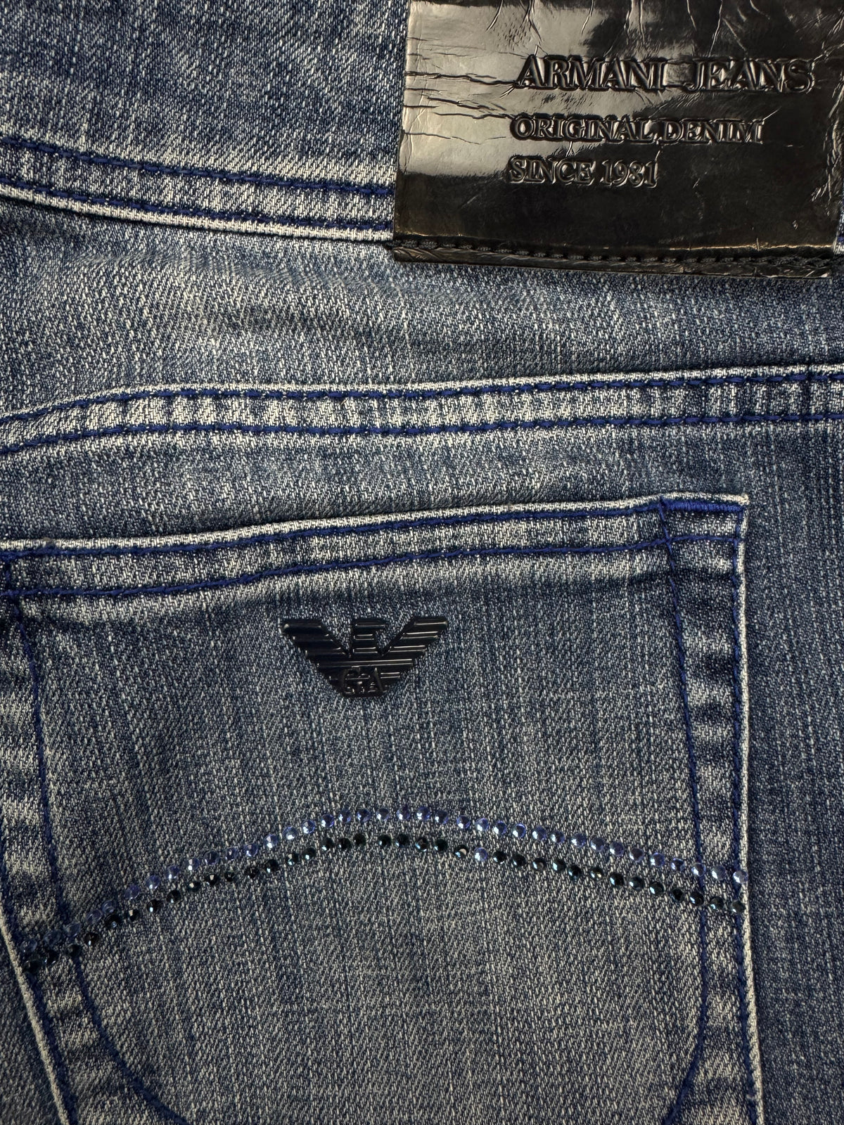 vintage Armani jeans {S}