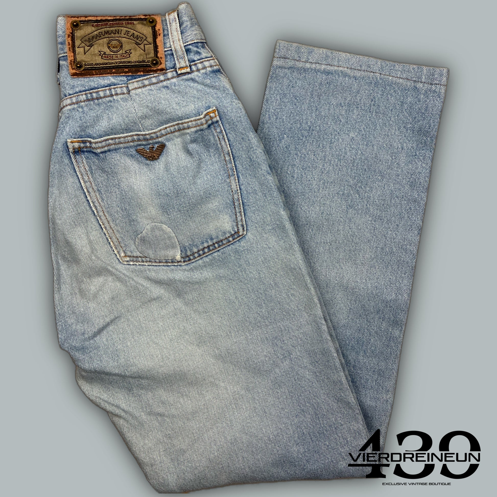 vintage Armani jeans {S}