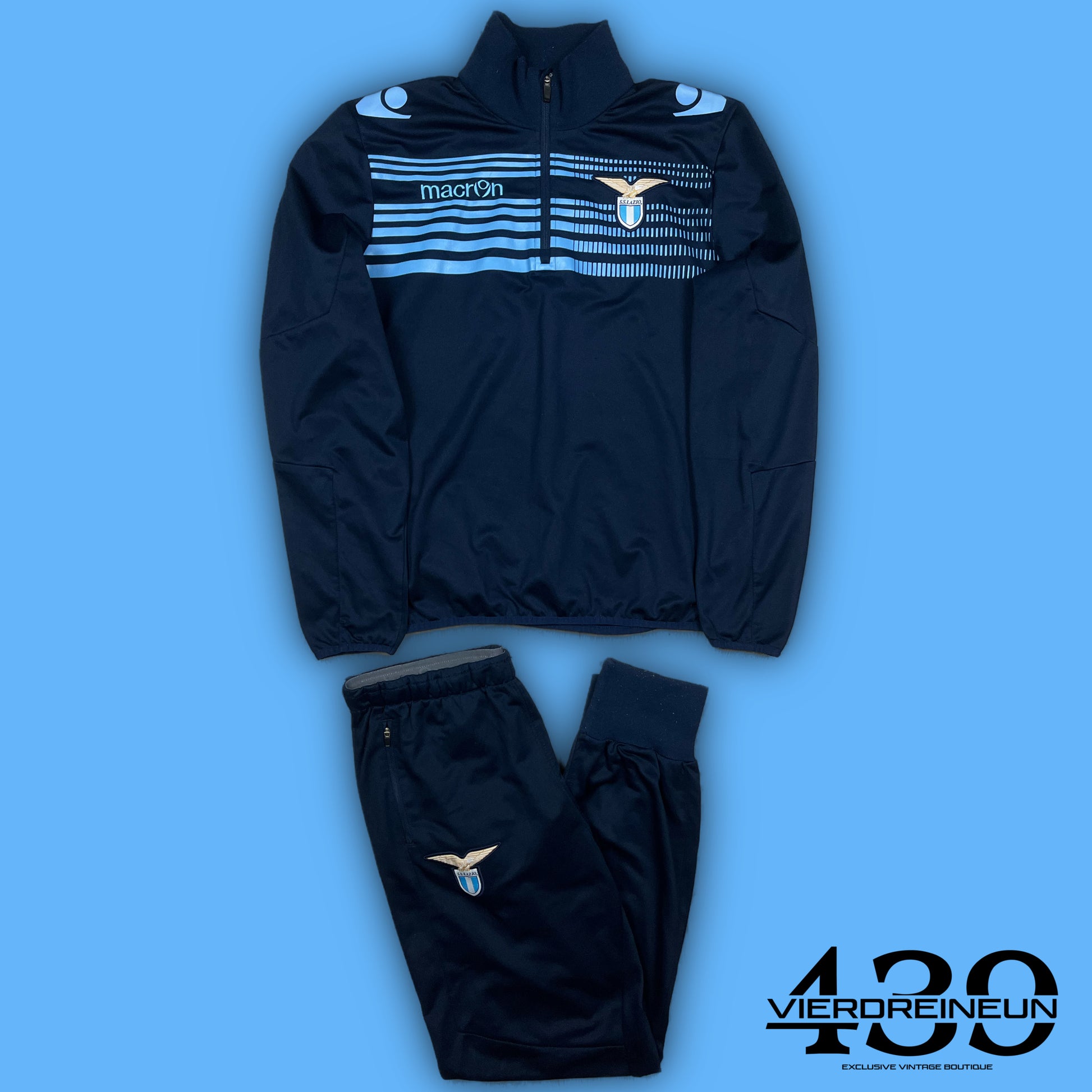 vintage Macron S.S. Lazio tracksuit {M}