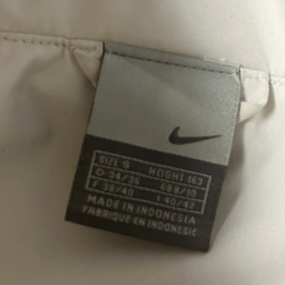 vintage white Nike windbreaker {S}