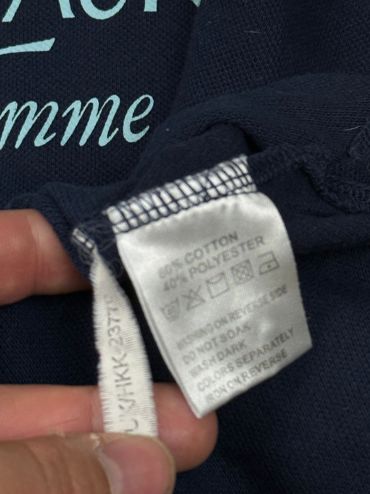 vintage YSL Yves Saint Laurent spellout polo