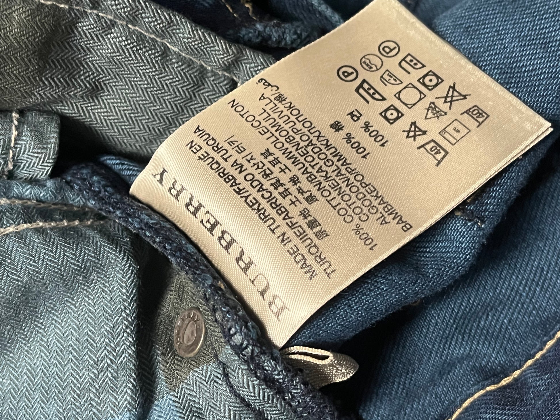 vintage Burberry jeans {L}