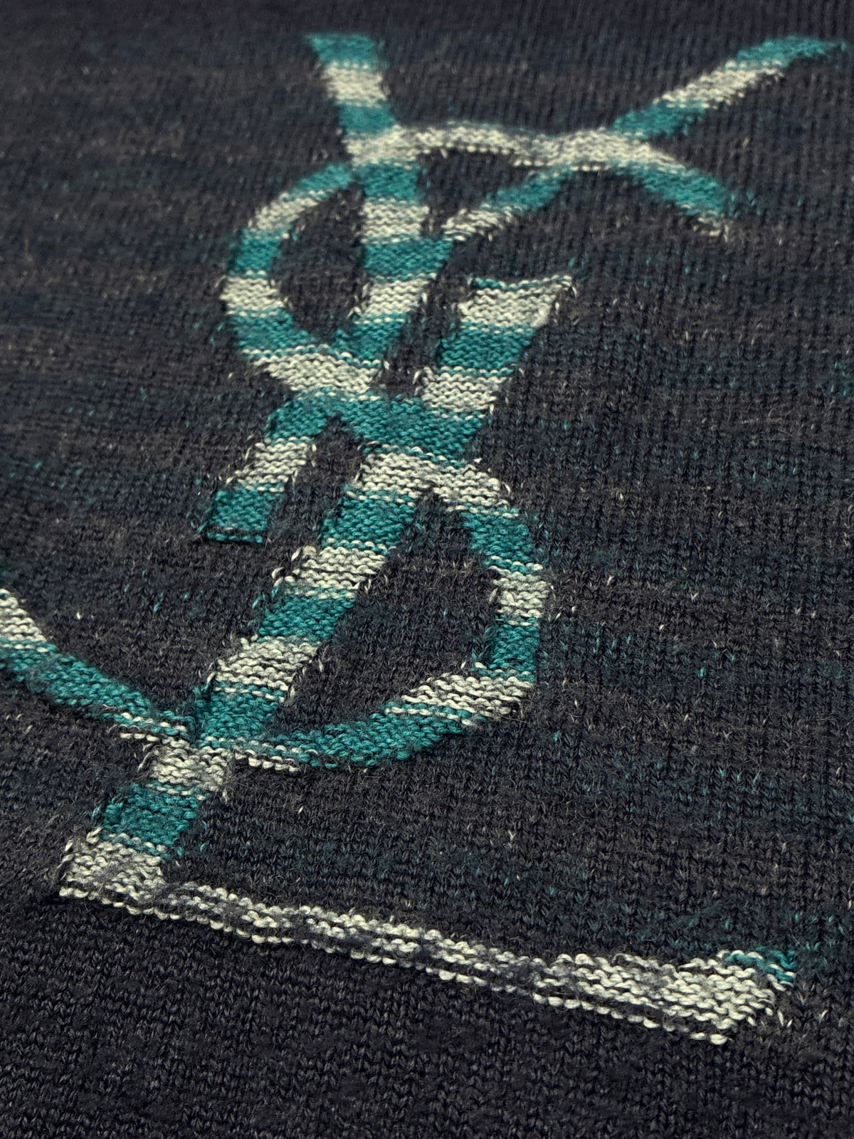 vintage YSL Yves Saint Laurent knittedsweater {M}