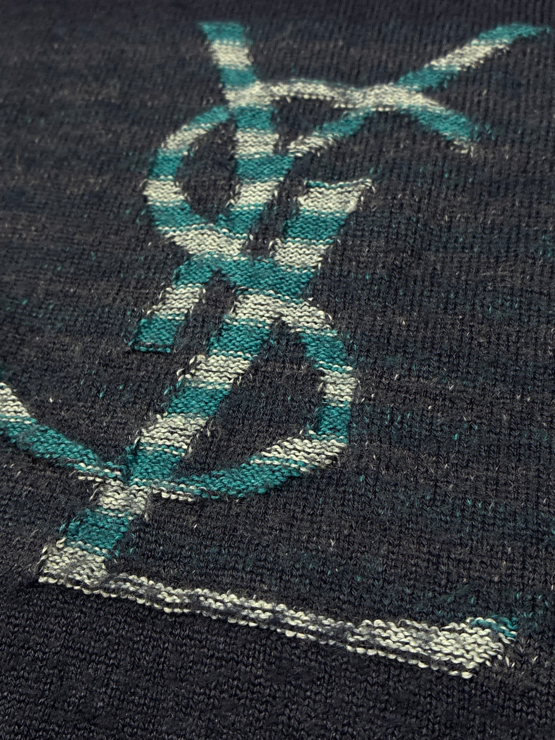 vintage YSL Yves Saint Laurent knittedsweater {M}