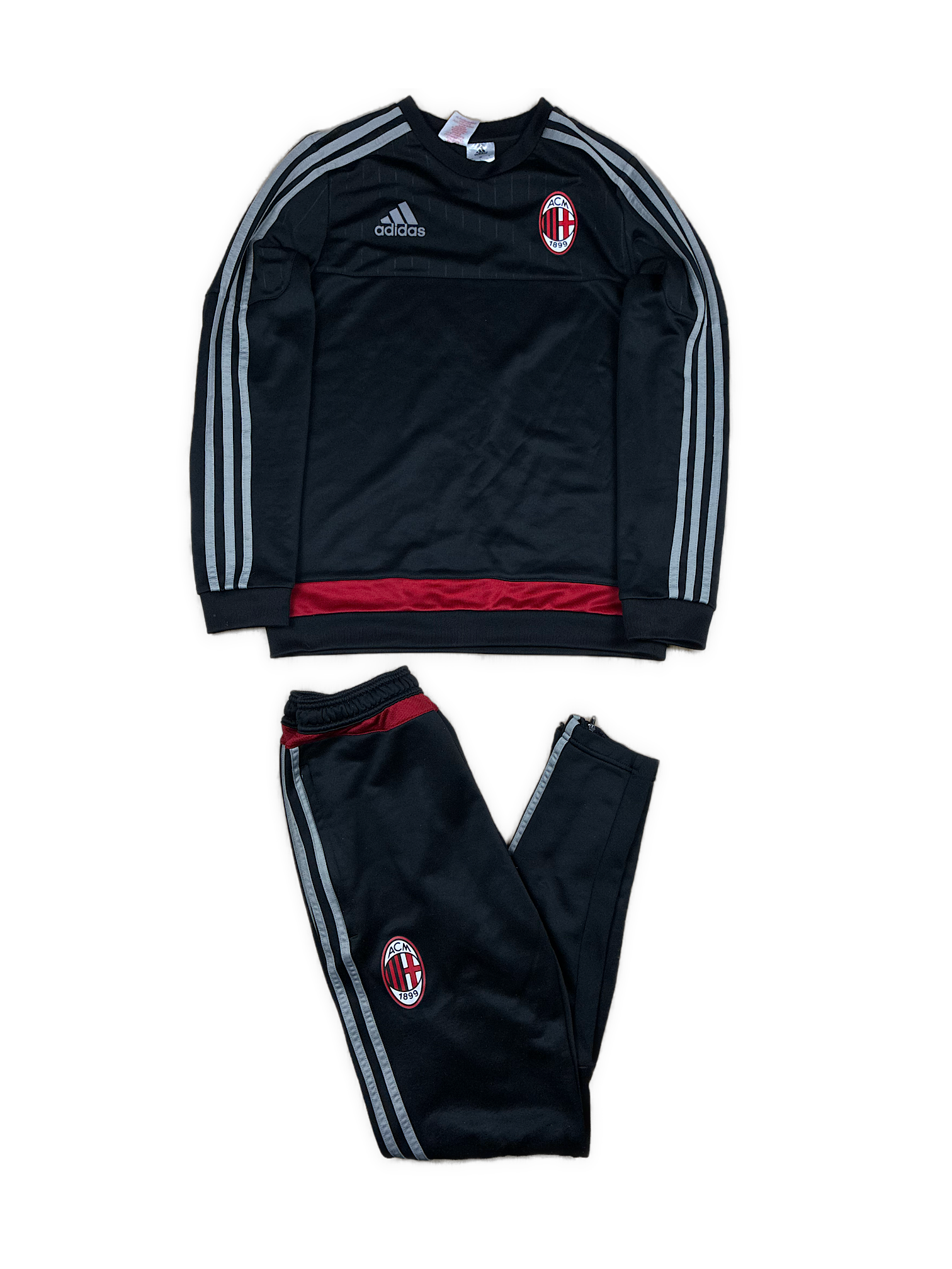 vintage Adidas Ac Milan tracksuit {XS}