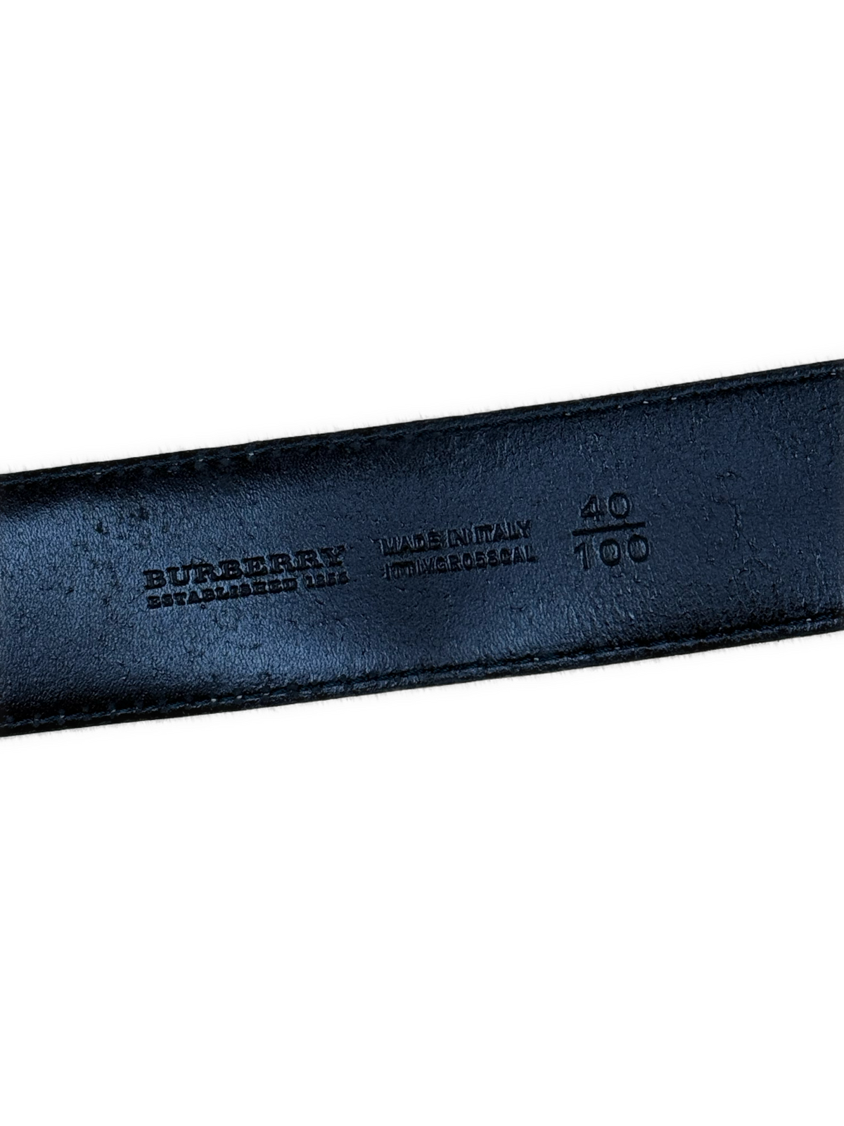 vintage Burberry belt