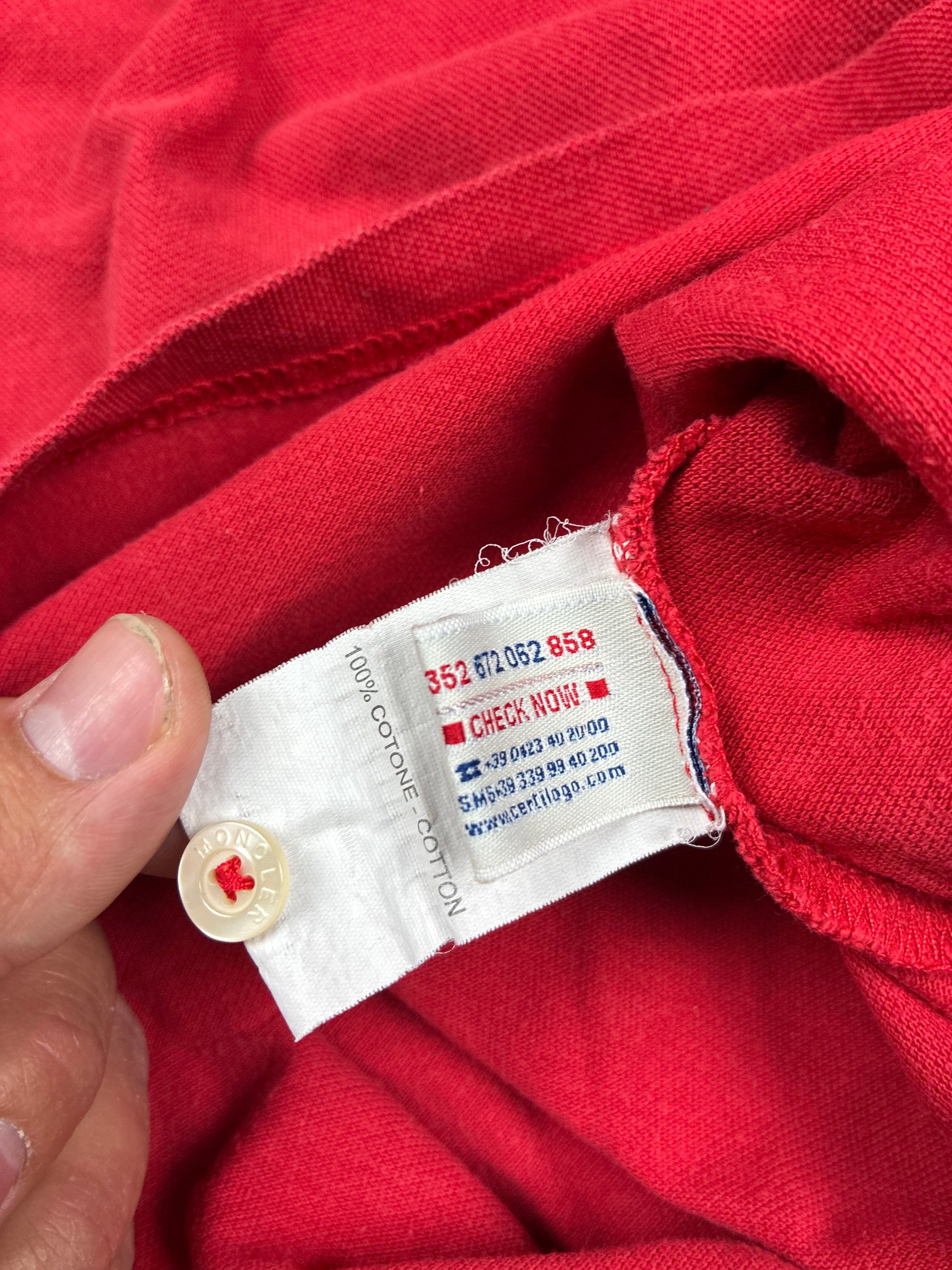 vintage Moncler polo {L}
