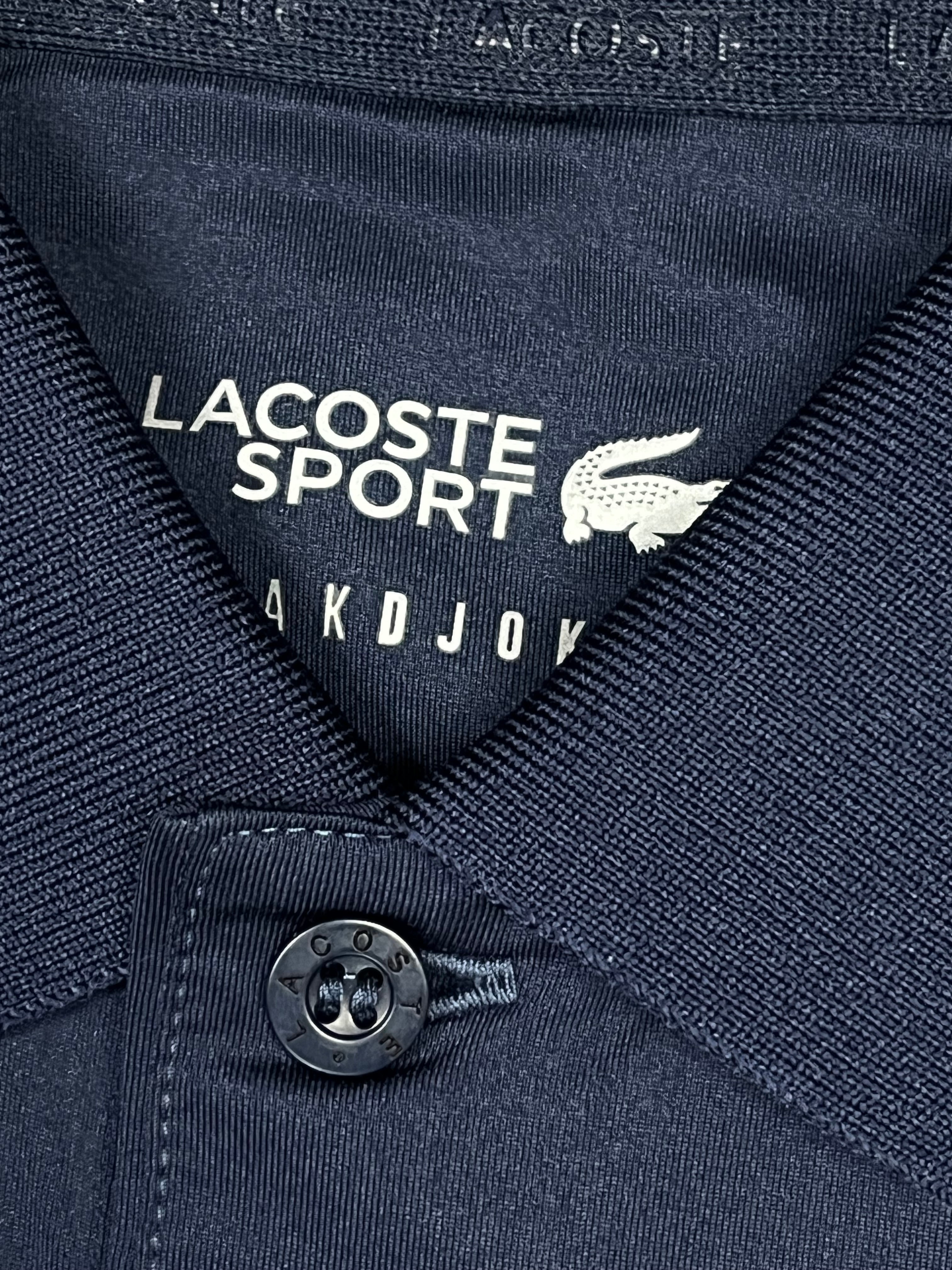 navyblue Lacoste Nova Djokovic polo S vierdreineun