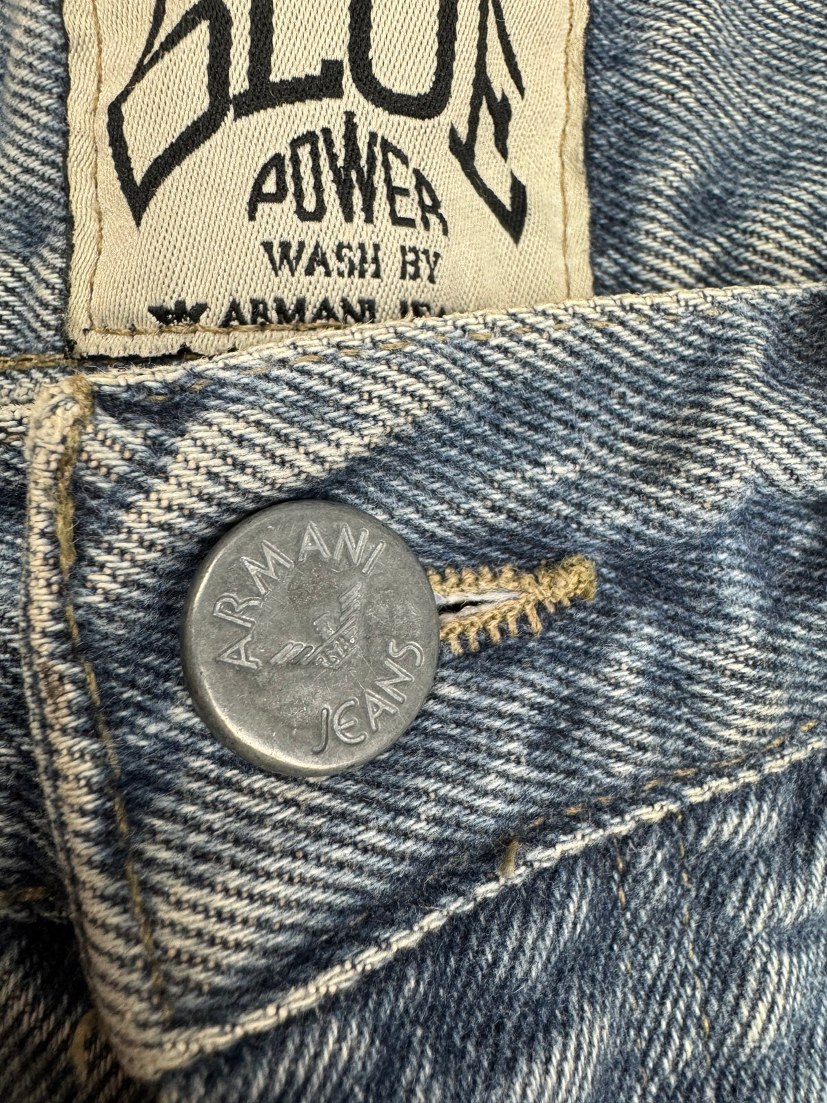 vintage Armani jeans {S}