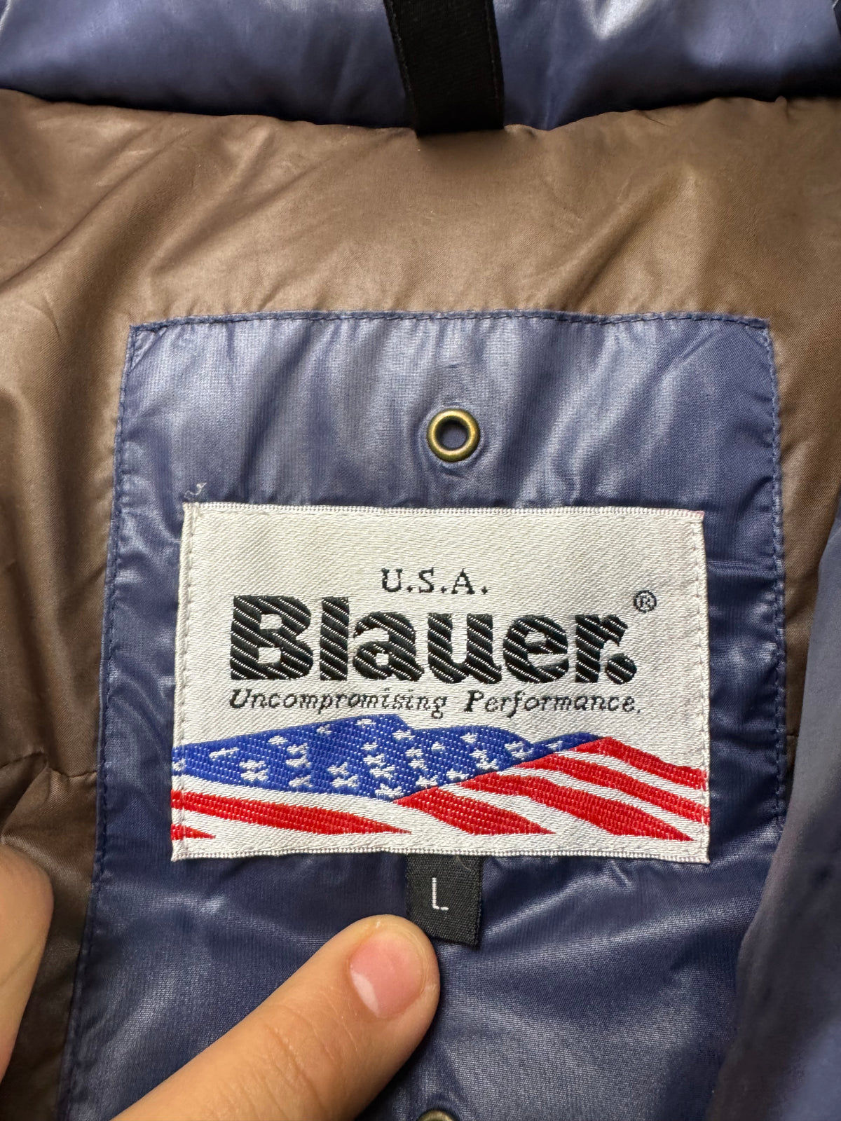 vintage Blauer winterjacket {M}