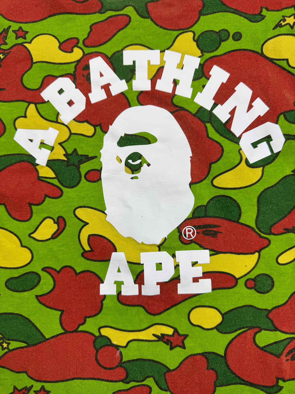 vintage BAPE a bathing ape longsleeve {M}