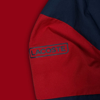 navyblue Lacoste windbreaker {S}