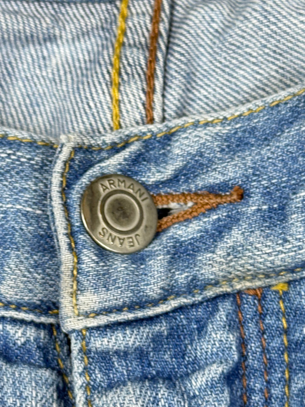 vintage Armani jeans {M}