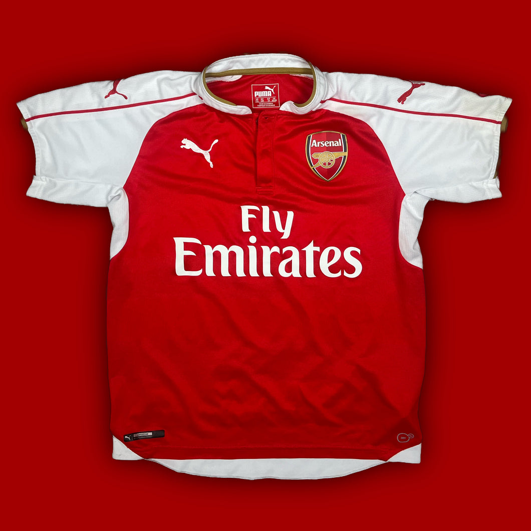 red Puma Fc Arsenal 2015-2016 home jersey {XS}